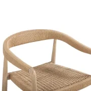 Reynolds Outdoor Dining Chair - Light Acacia gallery detail image