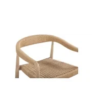 Reynolds Outdoor Dining Chair - Light Acacia gallery detail image