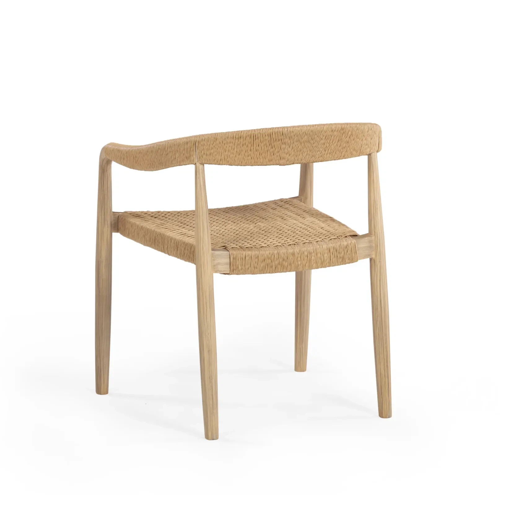 Reynolds Outdoor Dining Chair - Light Acacia gallery detail image