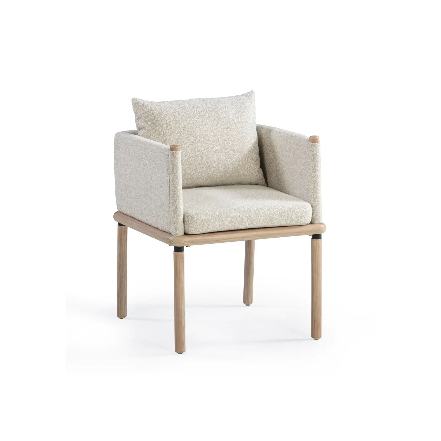 Lonnie Outdoor Dining Chair - Oyster Grey gallery detail image