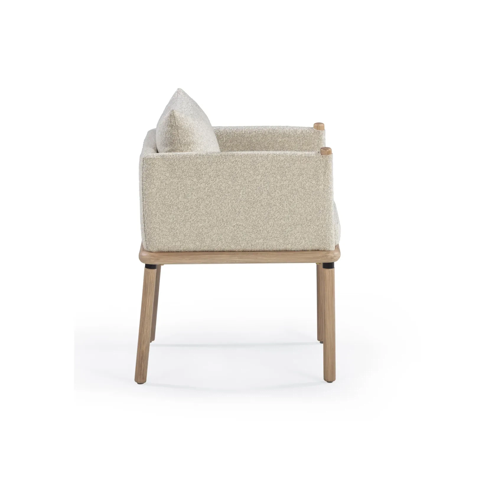 Lonnie Outdoor Dining Chair - Oyster Grey gallery detail image