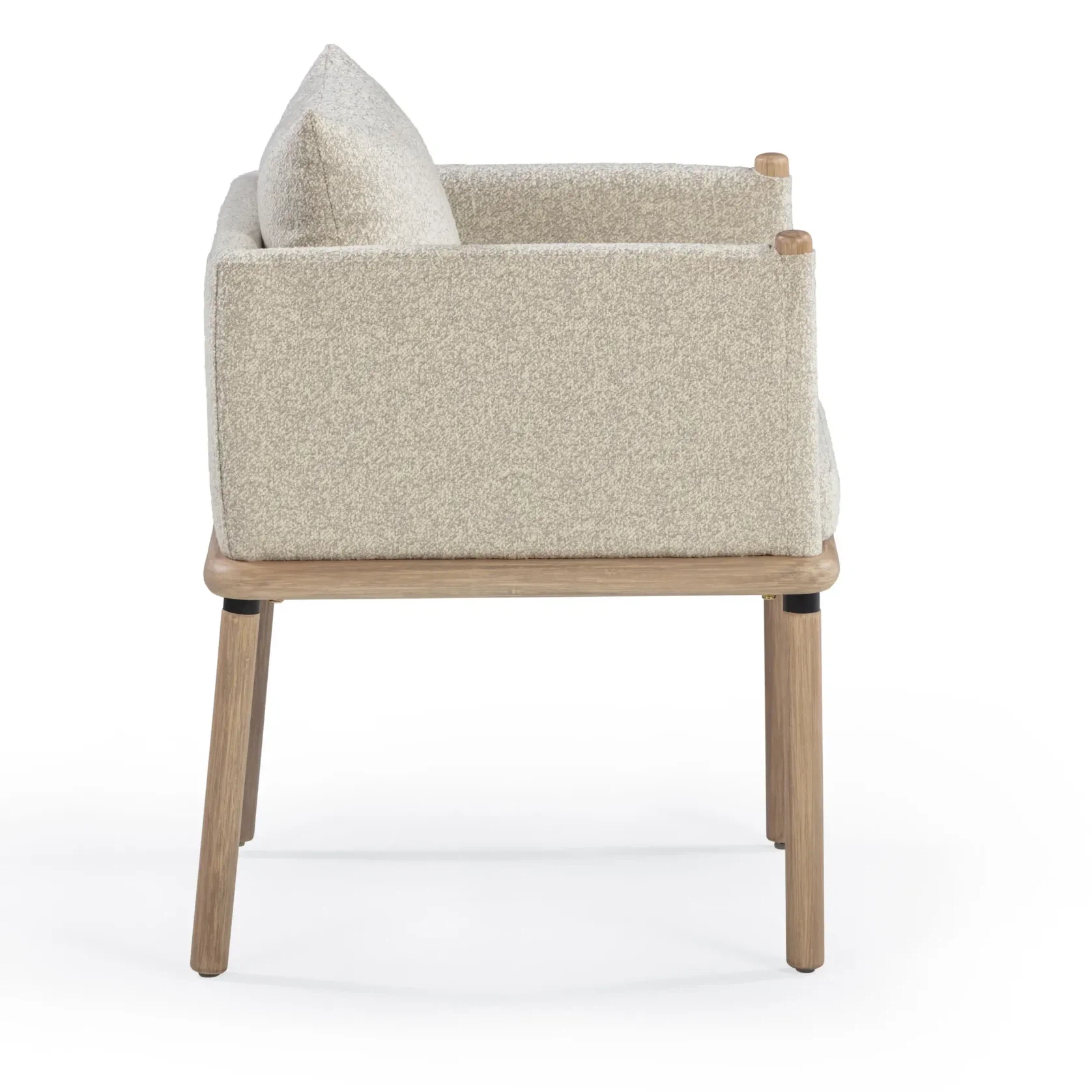 Lonnie Outdoor Dining Chair - Oyster Grey gallery detail image