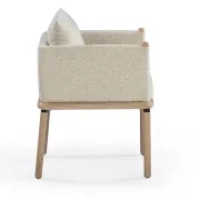 Lonnie Outdoor Dining Chair - Oyster Grey gallery detail image