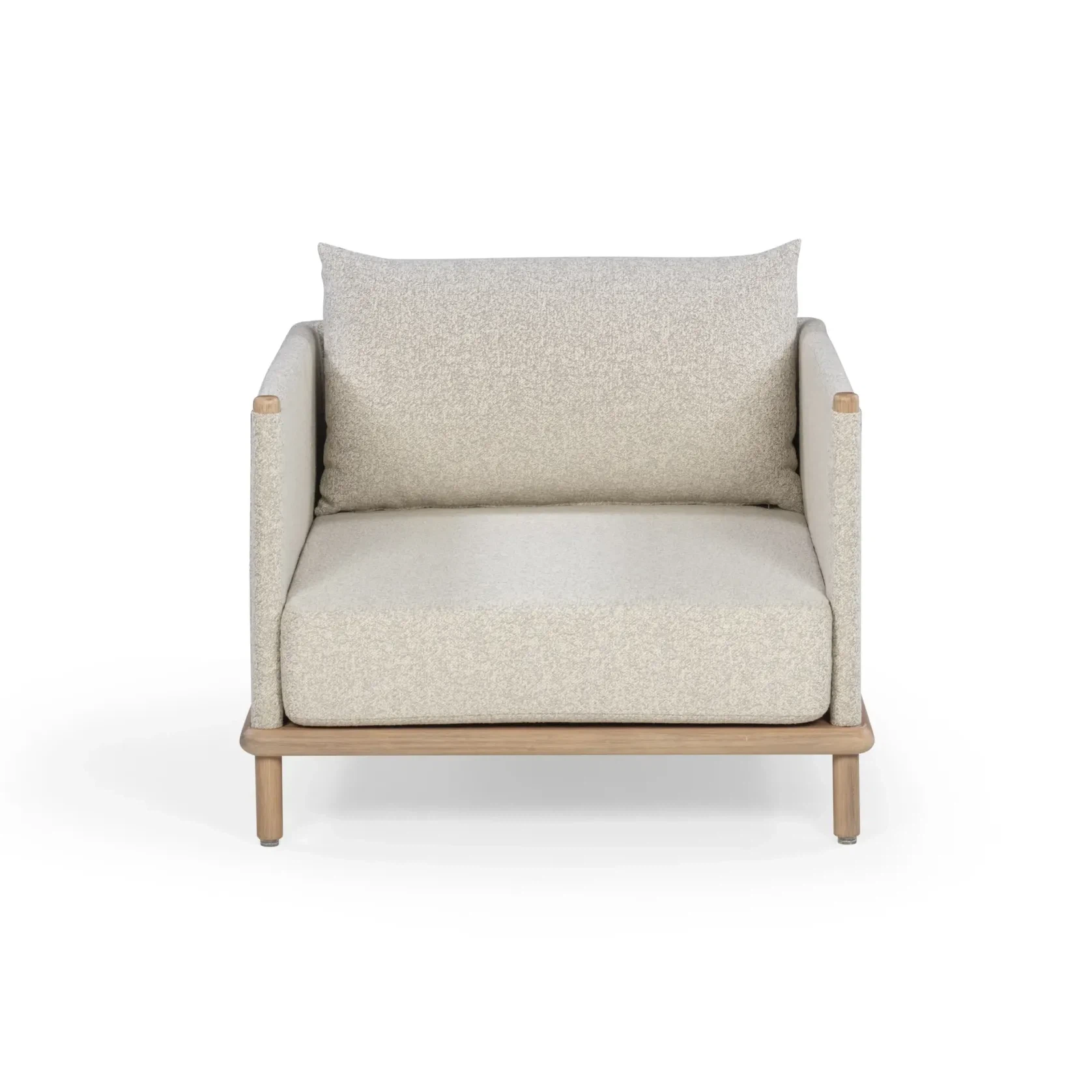 Lonnie Outdoor Armchair - Oyster Grey gallery detail image