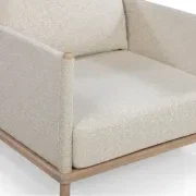 Lonnie Outdoor Armchair - Oyster Grey gallery detail image