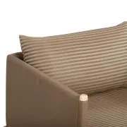 Lonnie Outdoor Armchair - Pebble Stripe gallery detail image