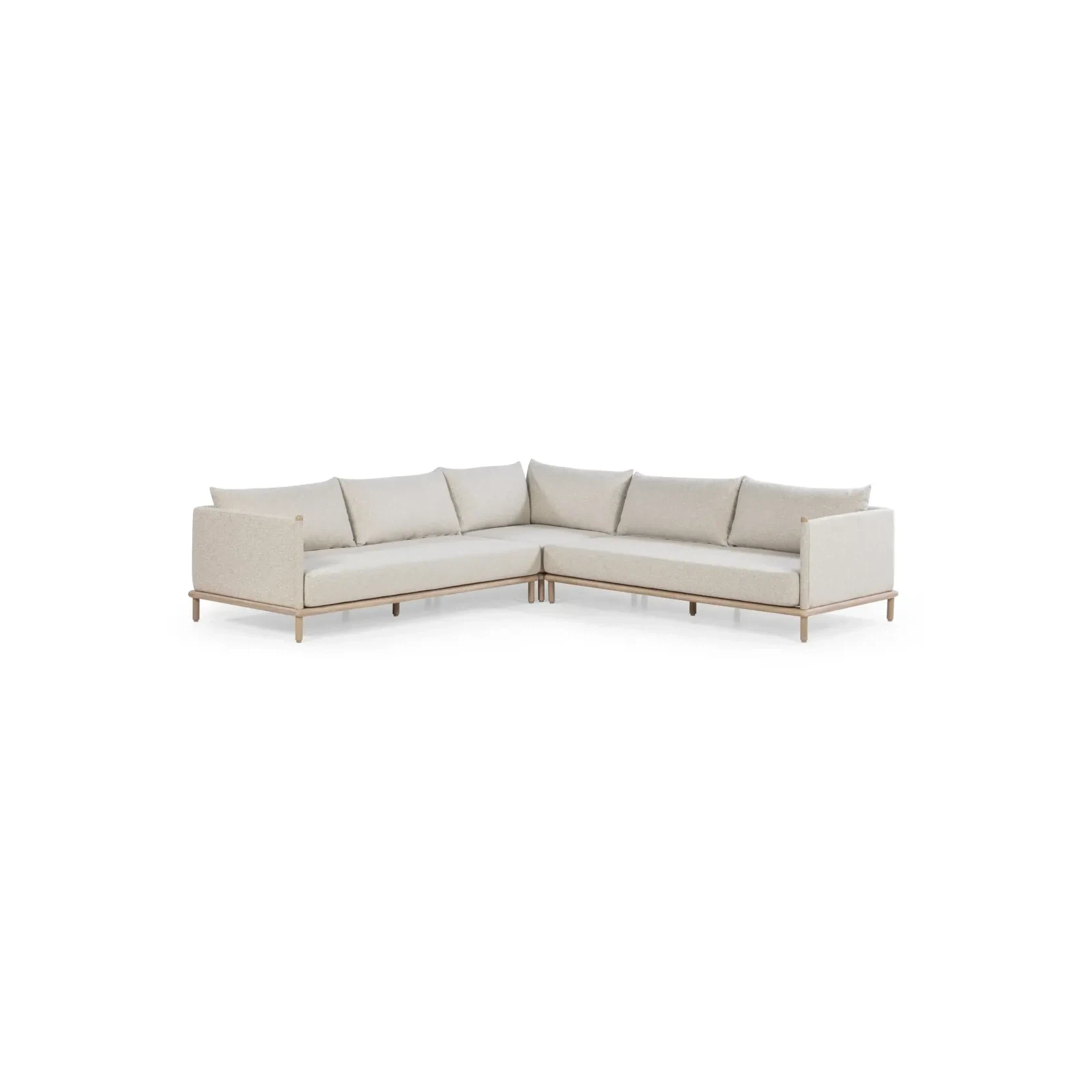 Lonnie Outdoor Corner Sofa - Oyster Grey gallery detail image