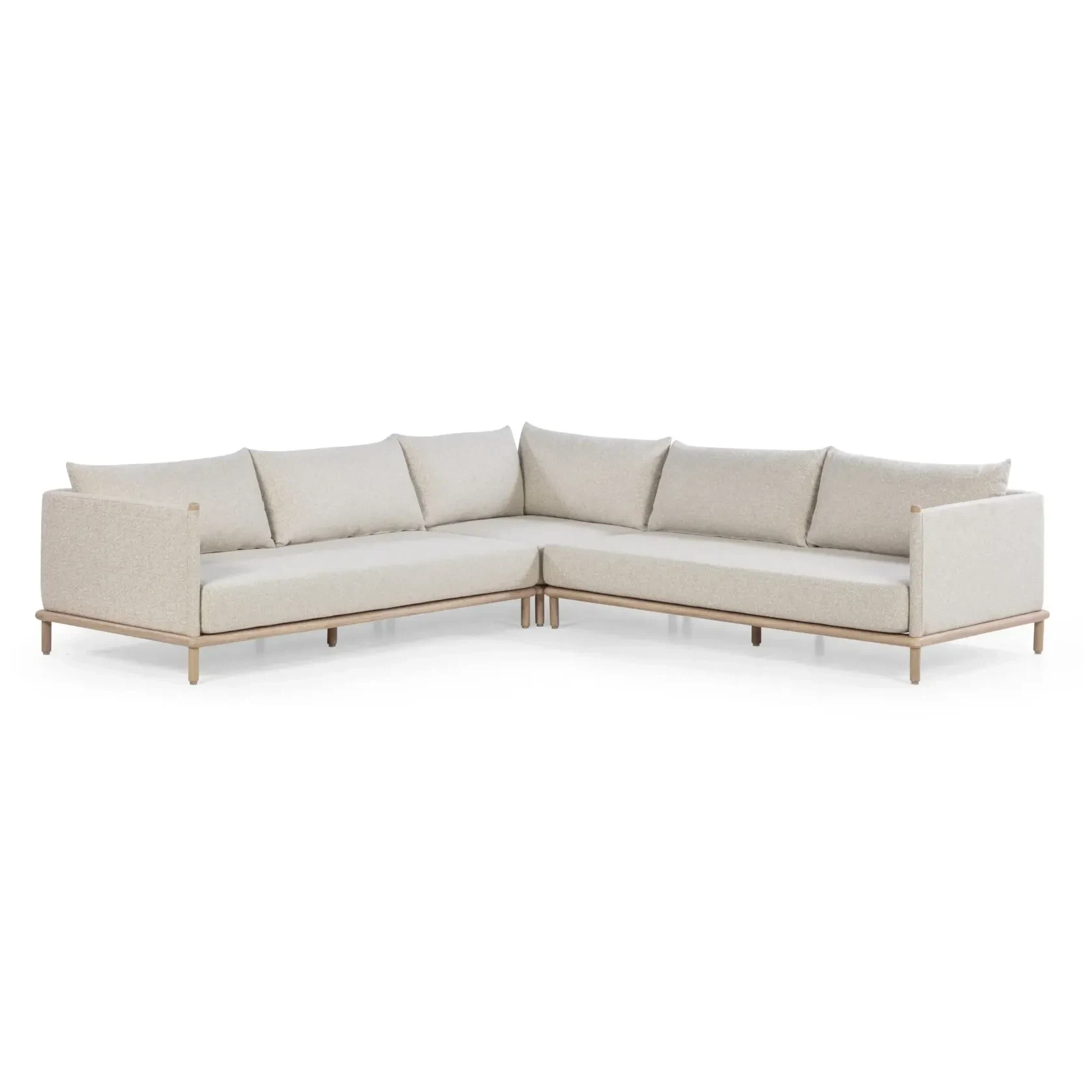Lonnie Outdoor Corner Sofa - Oyster Grey gallery detail image
