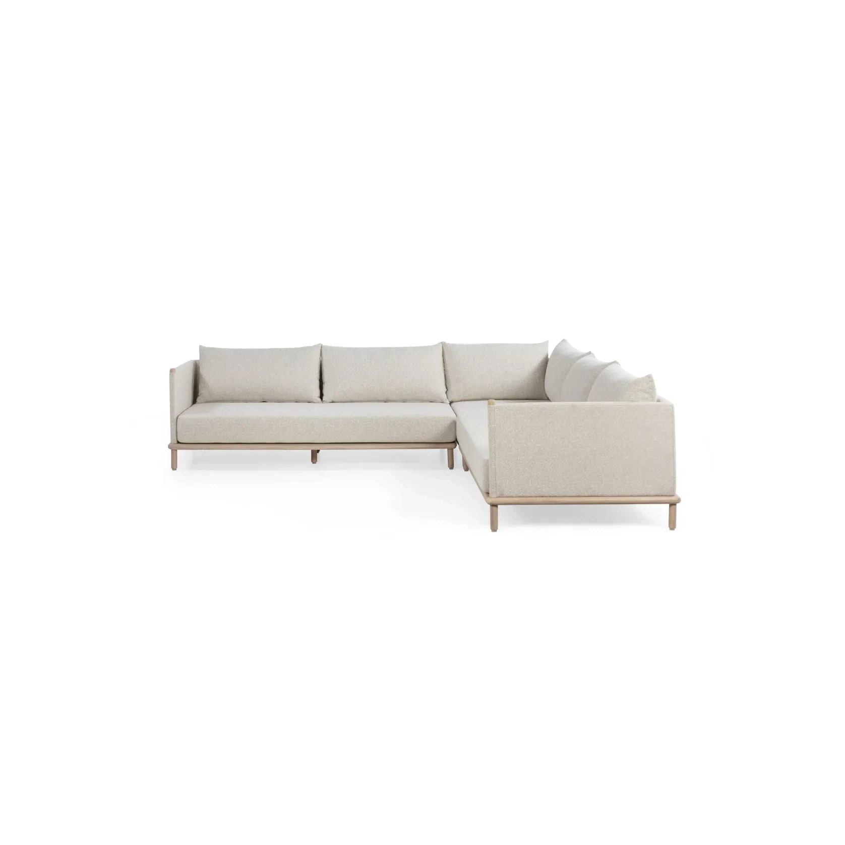 Lonnie Outdoor Corner Sofa - Oyster Grey gallery detail image