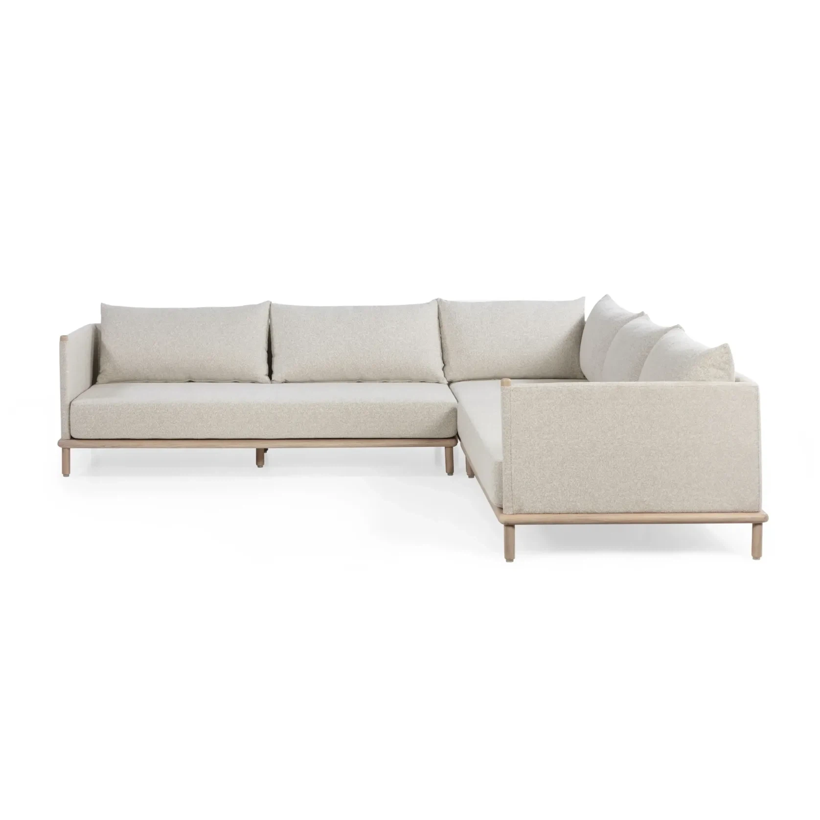 Lonnie Outdoor Corner Sofa - Oyster Grey gallery detail image