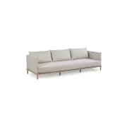 Lonnie Outdoor Three Seater Sofa - Oyster Grey gallery detail image