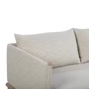 Lonnie Outdoor Three Seater Sofa - Oyster Grey gallery detail image