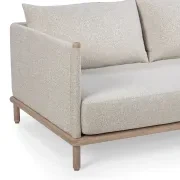 Lonnie Outdoor Three Seater Sofa - Oyster Grey gallery detail image