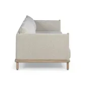 Lonnie Outdoor Three Seater Sofa - Oyster Grey gallery detail image