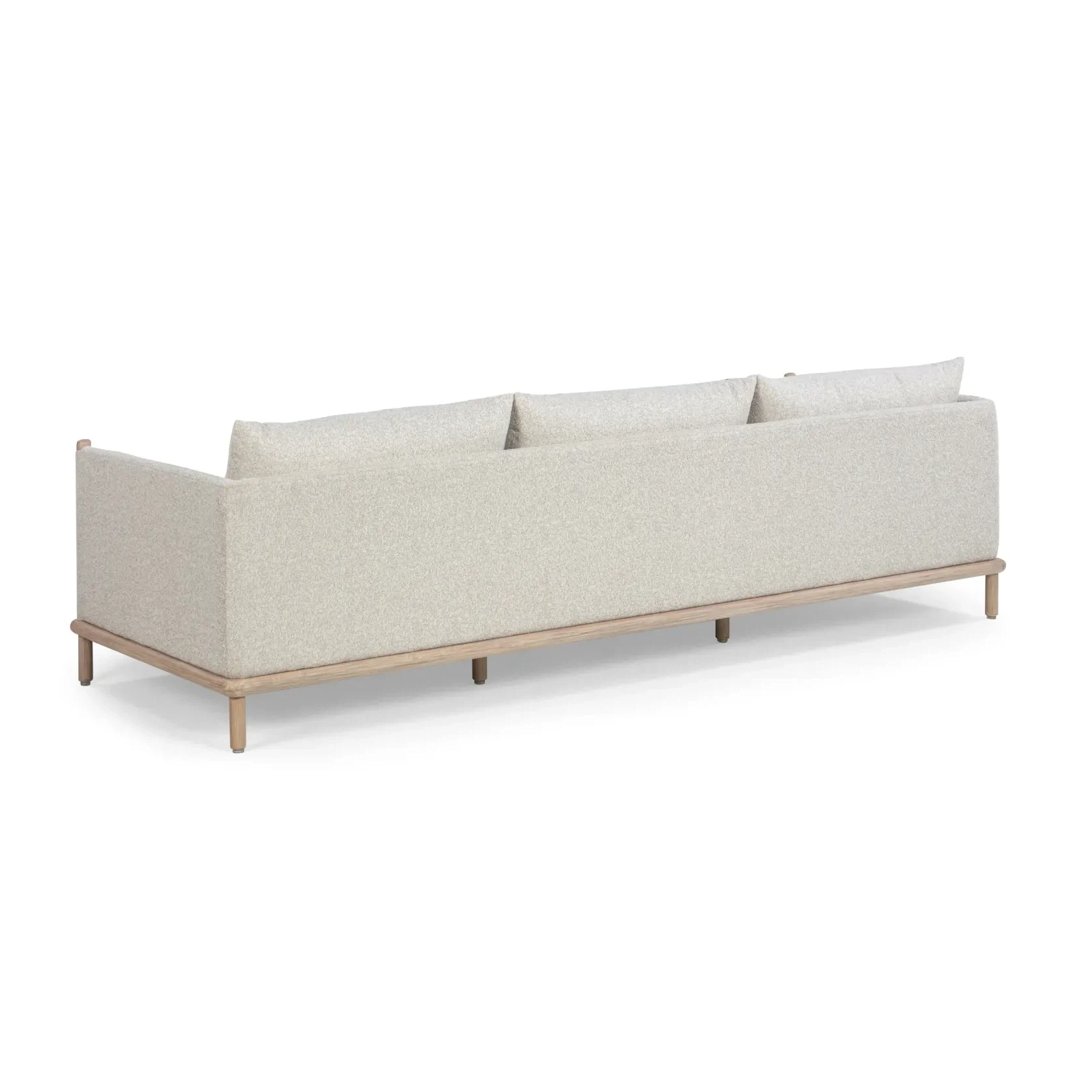 Lonnie Outdoor Three Seater Sofa - Oyster Grey gallery detail image