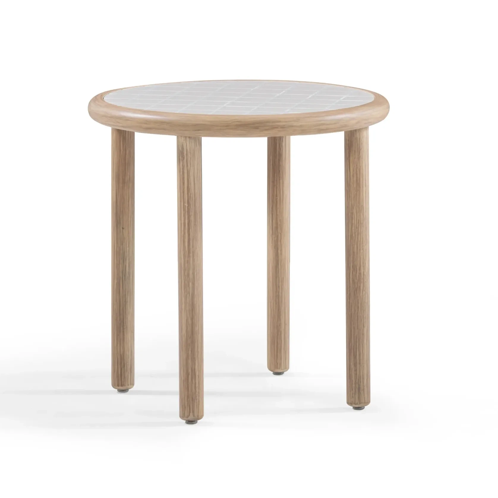 Lonnie Outdoor Side Table - Warm White gallery detail image