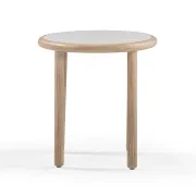 Lonnie Outdoor Side Table - Warm White gallery detail image