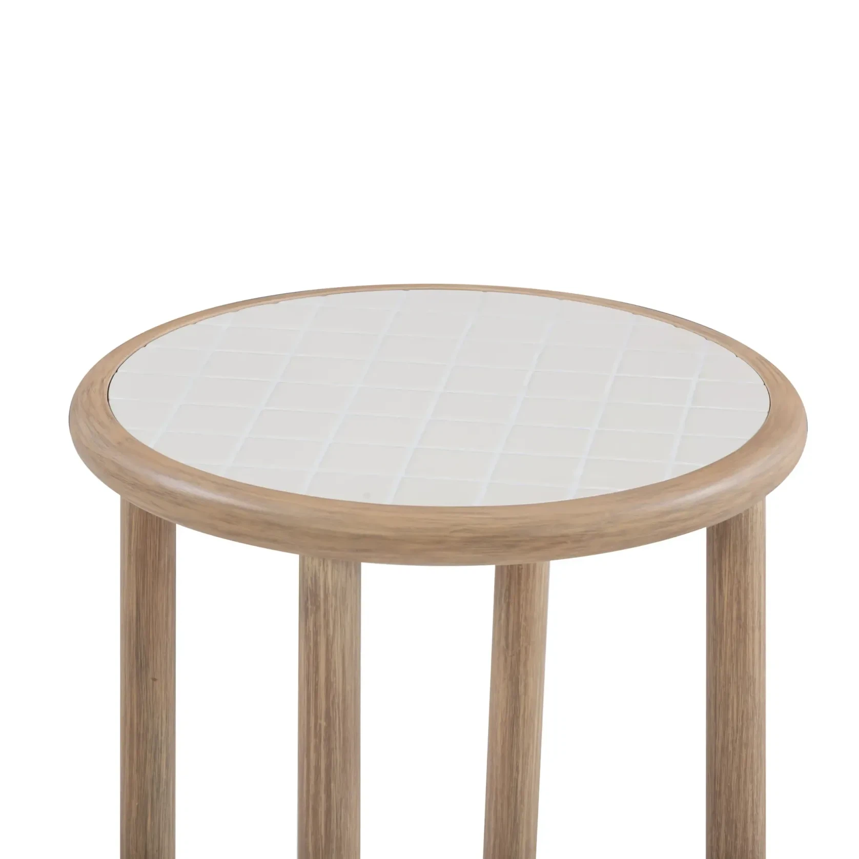 Lonnie Outdoor Side Table - Warm White gallery detail image