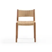 Pedro Outdoor Dining Chair - Deep Acacia gallery detail image