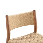 Pedro Outdoor Dining Chair - Deep Acacia gallery detail image