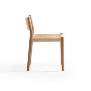 Pedro Outdoor Dining Chair - Deep Acacia gallery detail image