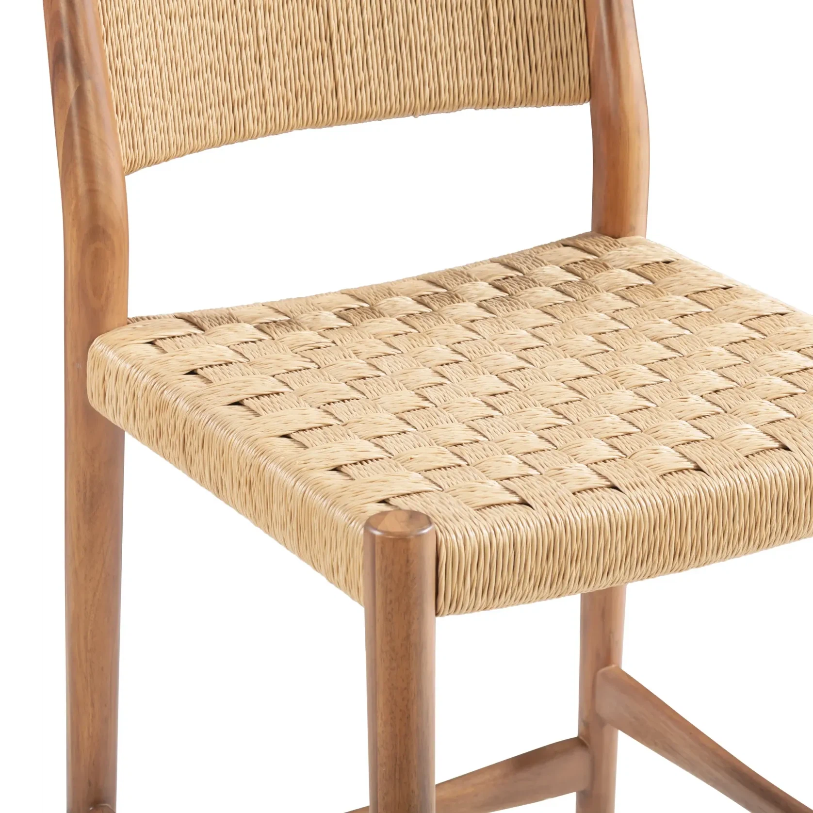 Pedro Outdoor Bar Stool 75cm - Deep Acacia gallery detail image