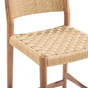 Pedro Outdoor Bar Stool 75cm - Deep Acacia gallery detail image