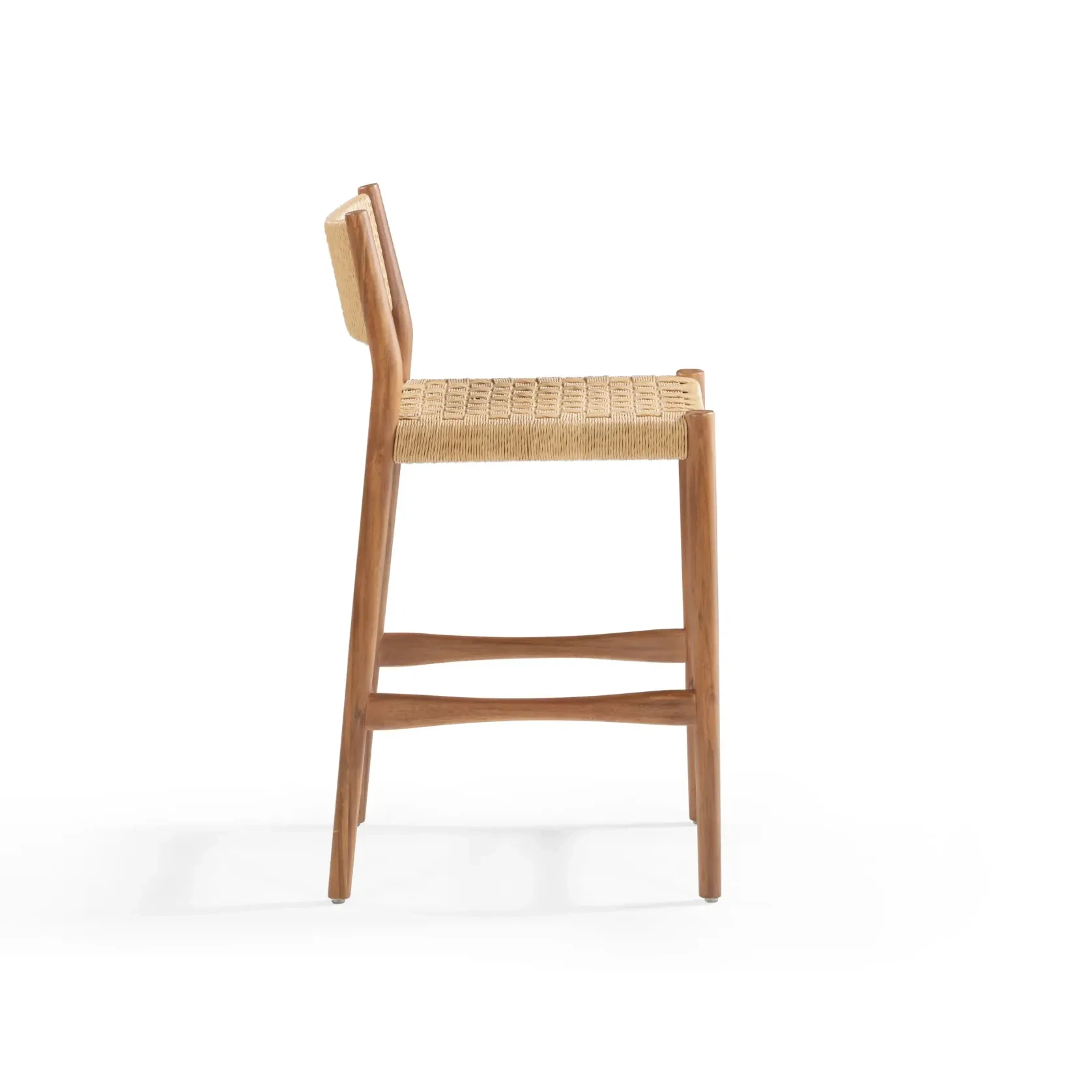 Pedro Outdoor Bar Stool 65cm - Deep Acacia gallery detail image