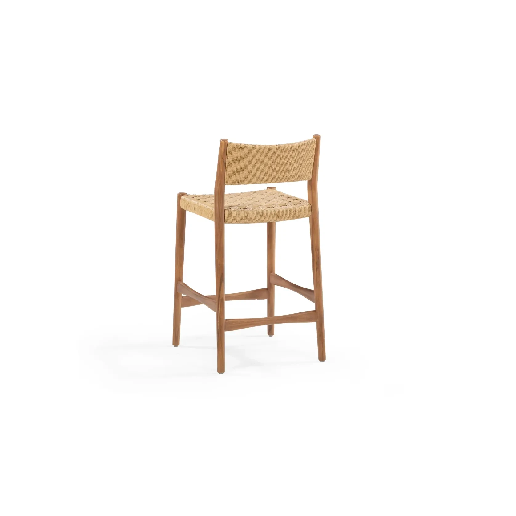 Pedro Outdoor Bar Stool 65cm - Deep Acacia gallery detail image