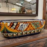 Planter Trough Hand-Painted Talavera gallery detail image