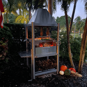 Tagwood BBQ Argentine Wood Fire & Charcoal Grill all Stainless Steel | BBQ02SS gallery detail image