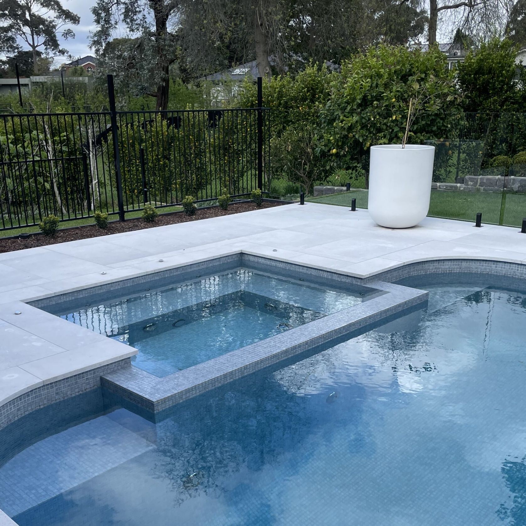 Tallin Grey Limestone Pool Coping gallery detail image