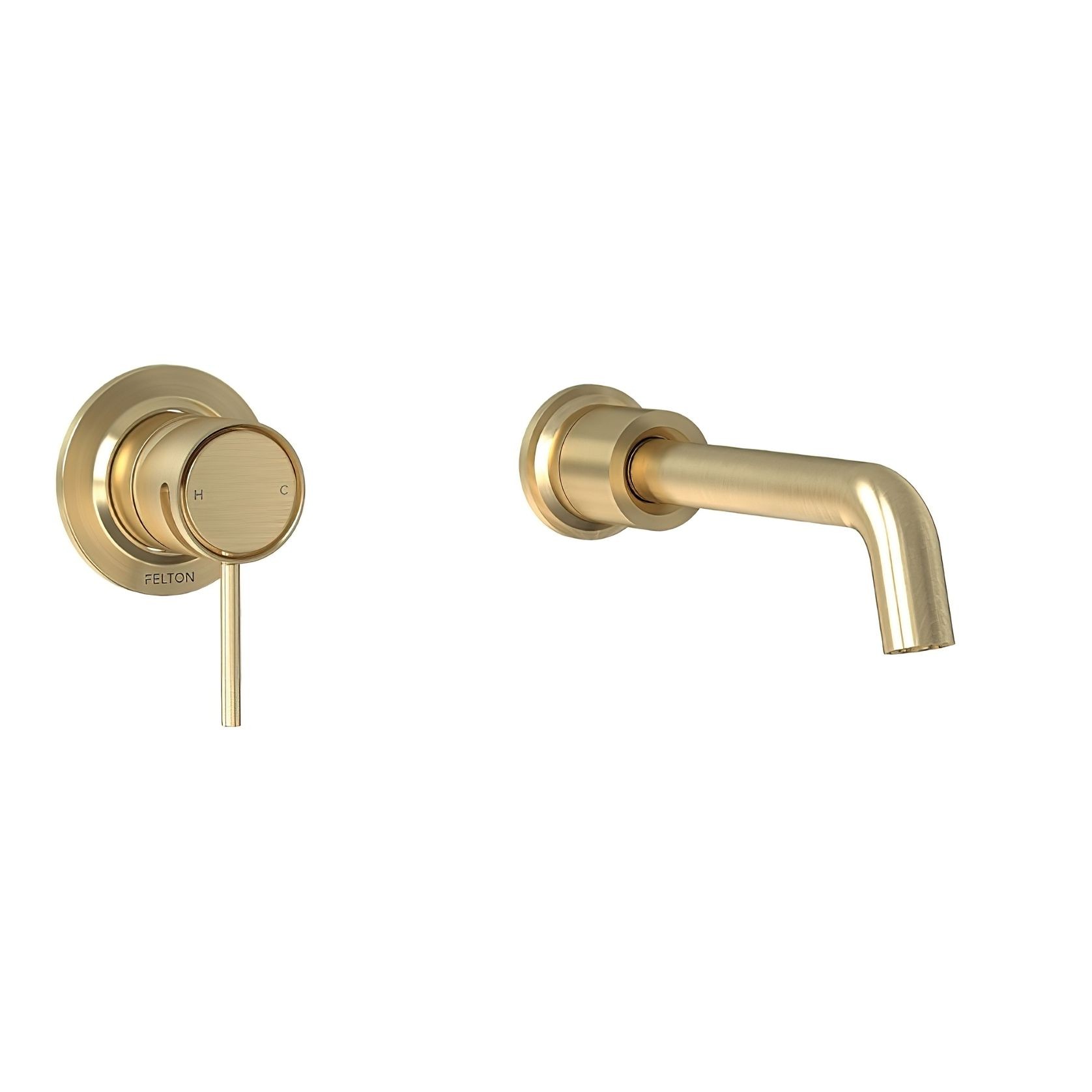 Tate Wall Mounted Basin/Bath Mixer 180mm gallery detail image
