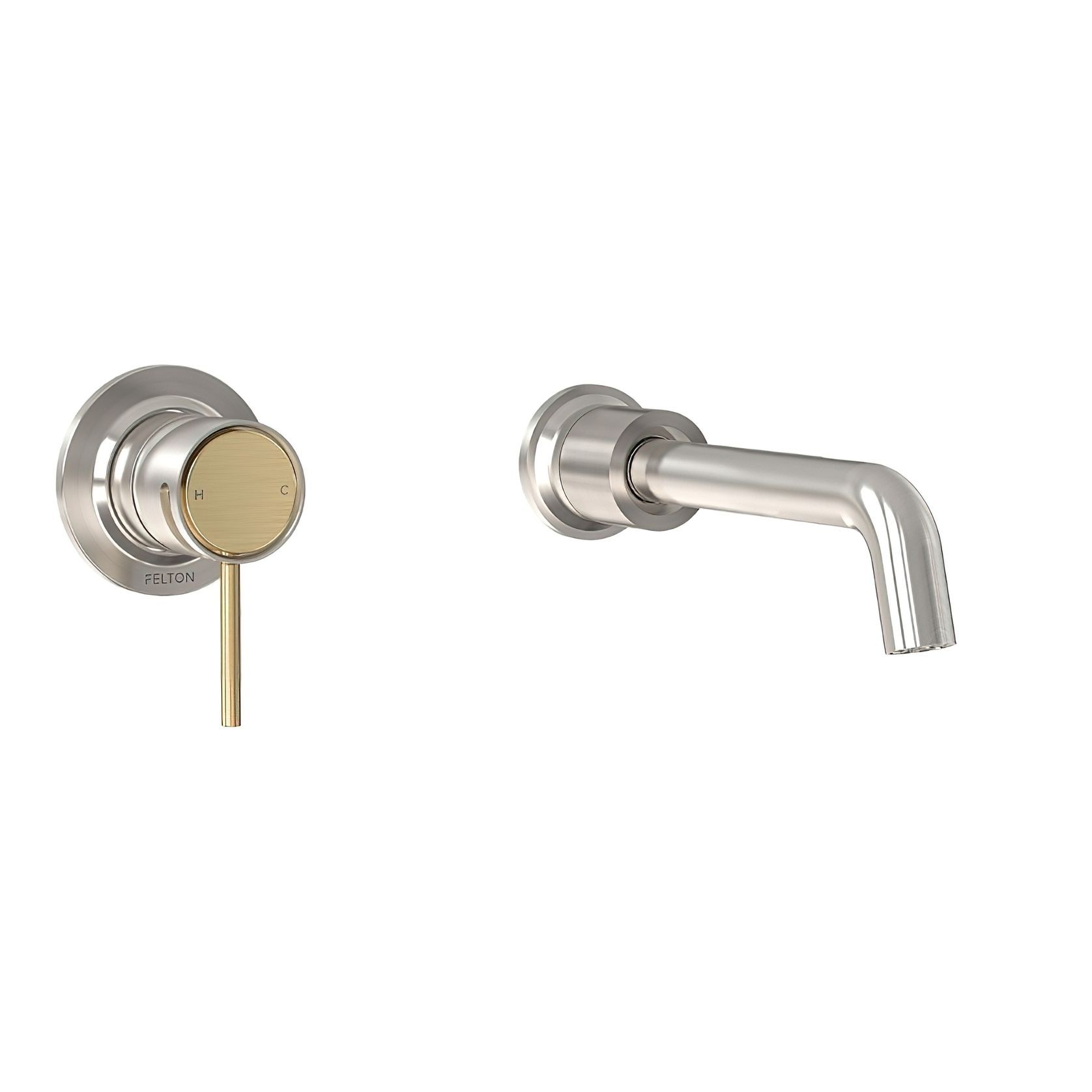 Tate Wall Mounted Basin/Bath Mixer 180mm gallery detail image