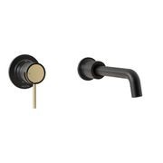 Tate Wall Mounted Basin/Bath Mixer 180mm gallery detail image