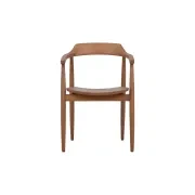 Profile Dining Chair - Teak gallery detail image