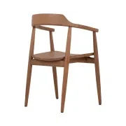 Profile Dining Chair - Teak gallery detail image