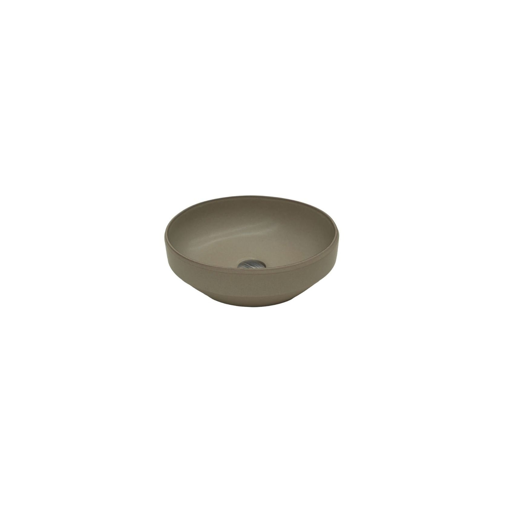 Terra 380 Round Vessel Basin Pumice gallery detail image