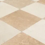 Terra Rosa Limestone Checkerboard Tiles gallery detail image