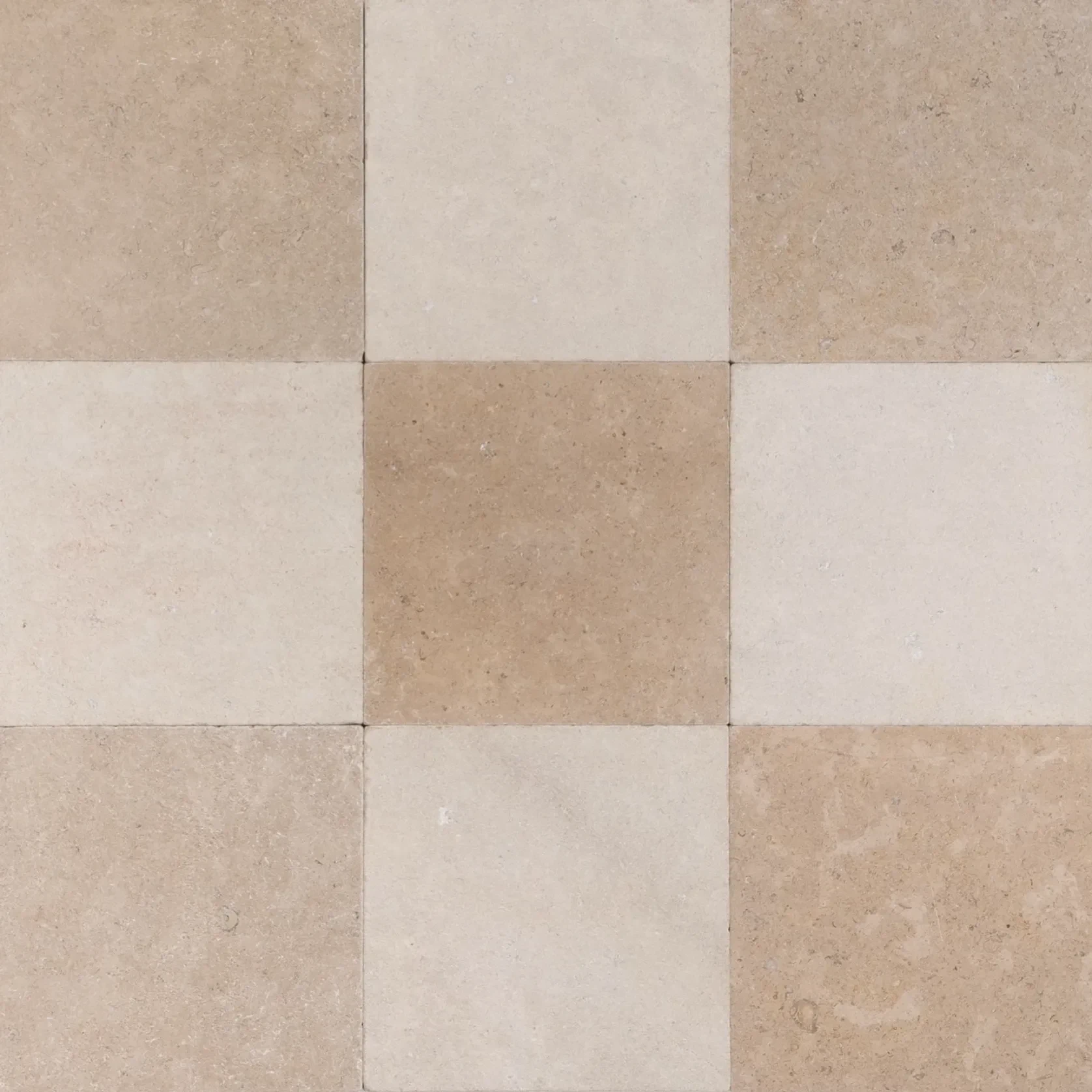 Terra Rosa Limestone Checkerboard Tiles gallery detail image