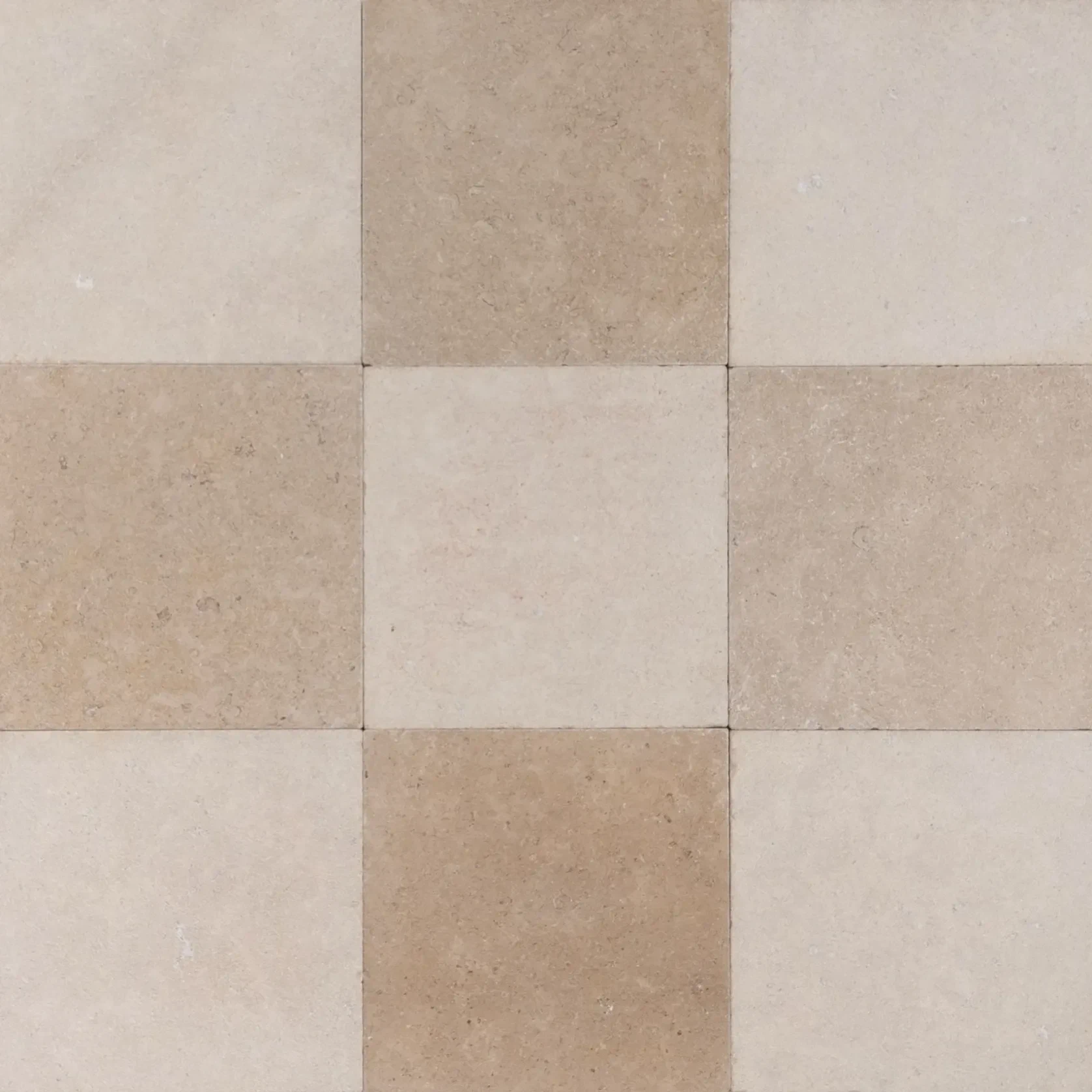 Terra Rosa Limestone Checkerboard Tiles gallery detail image