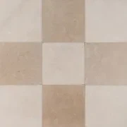 Terra Rosa Limestone Checkerboard Tiles gallery detail image