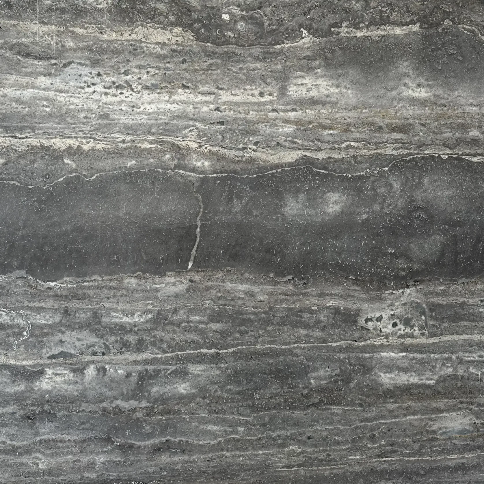 Titanium Vein Cut Travertine Benchtop gallery detail image