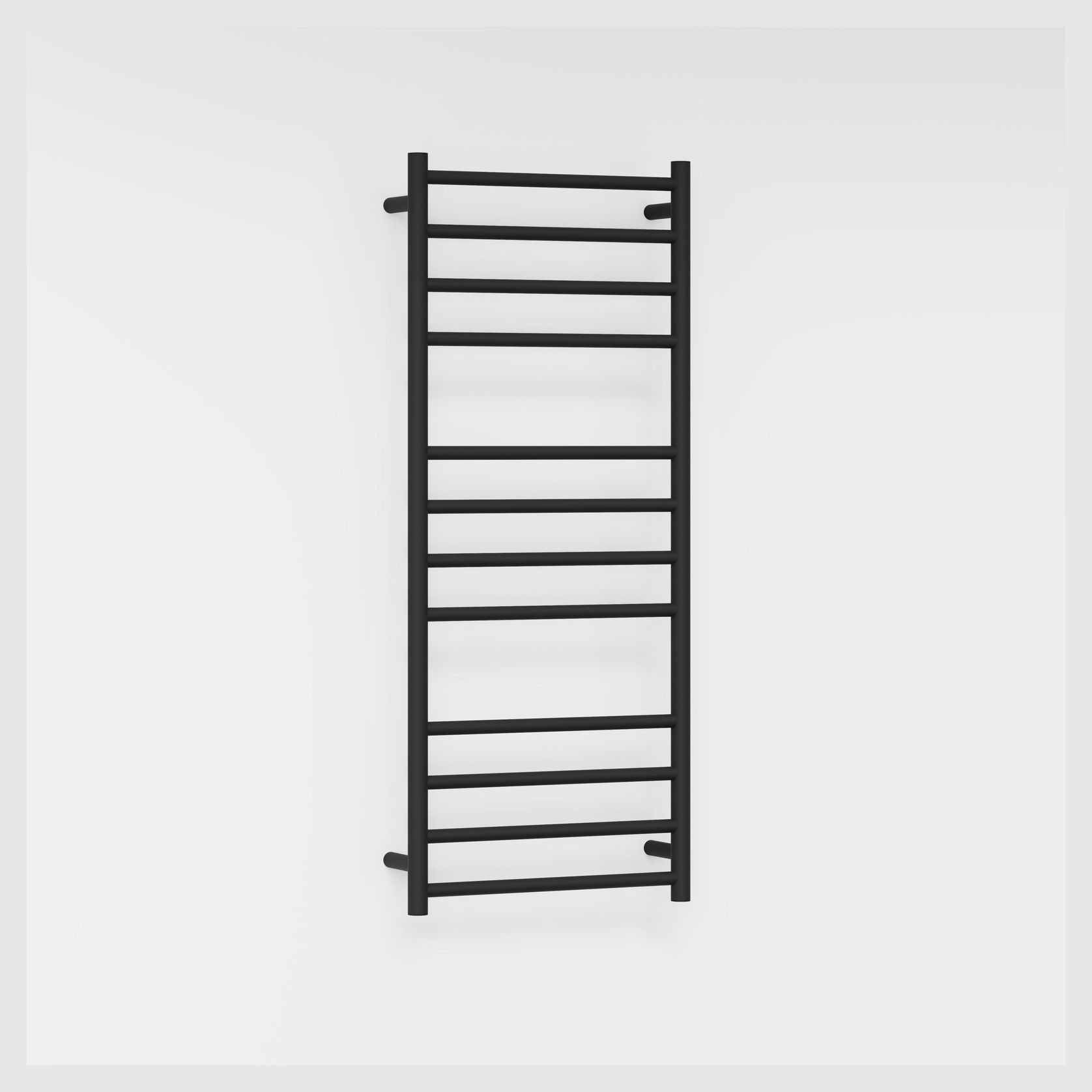 Round Heated Towel Ladder 1200x500mm gallery detail image