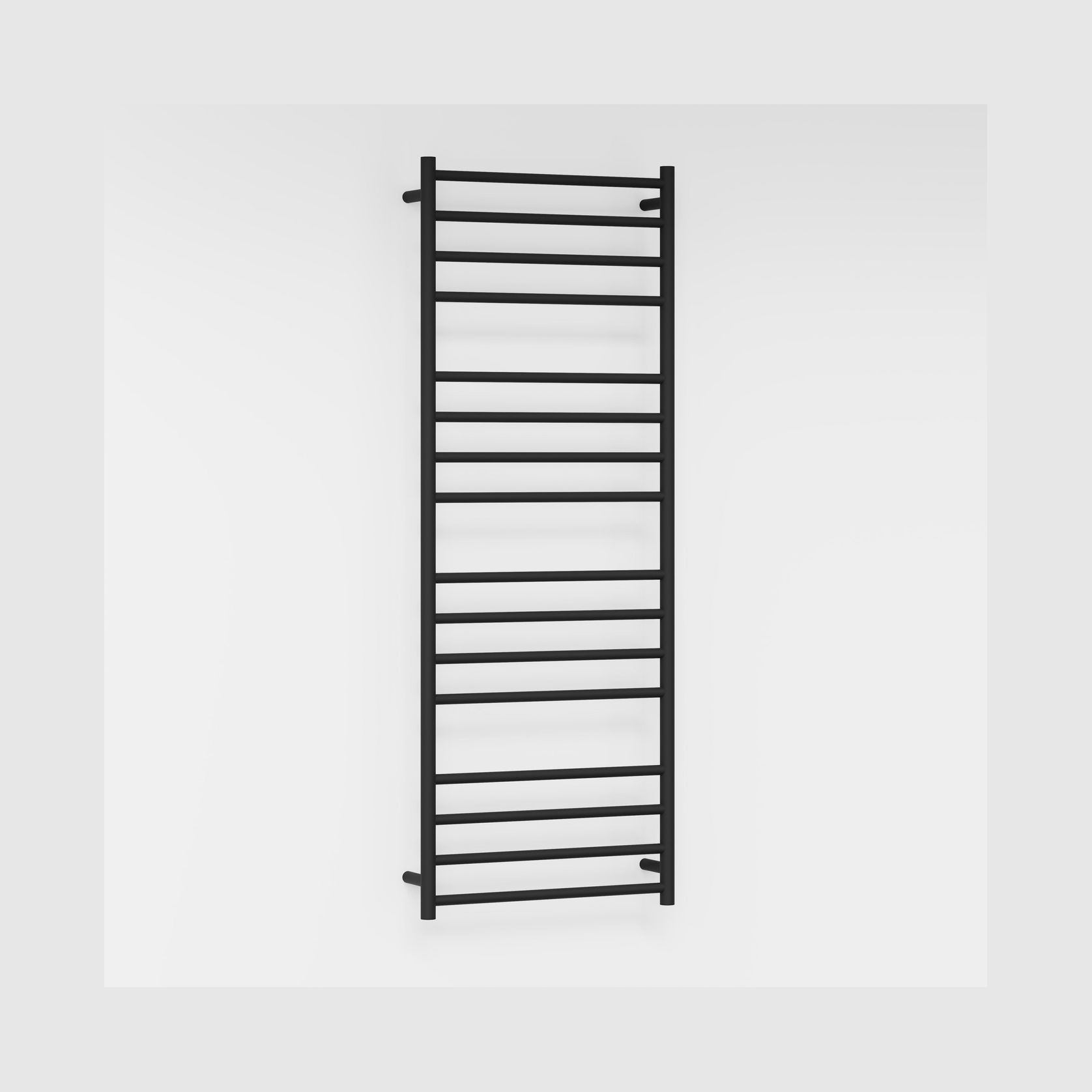 Round Heated Towel Ladder 1600x600mm gallery detail image