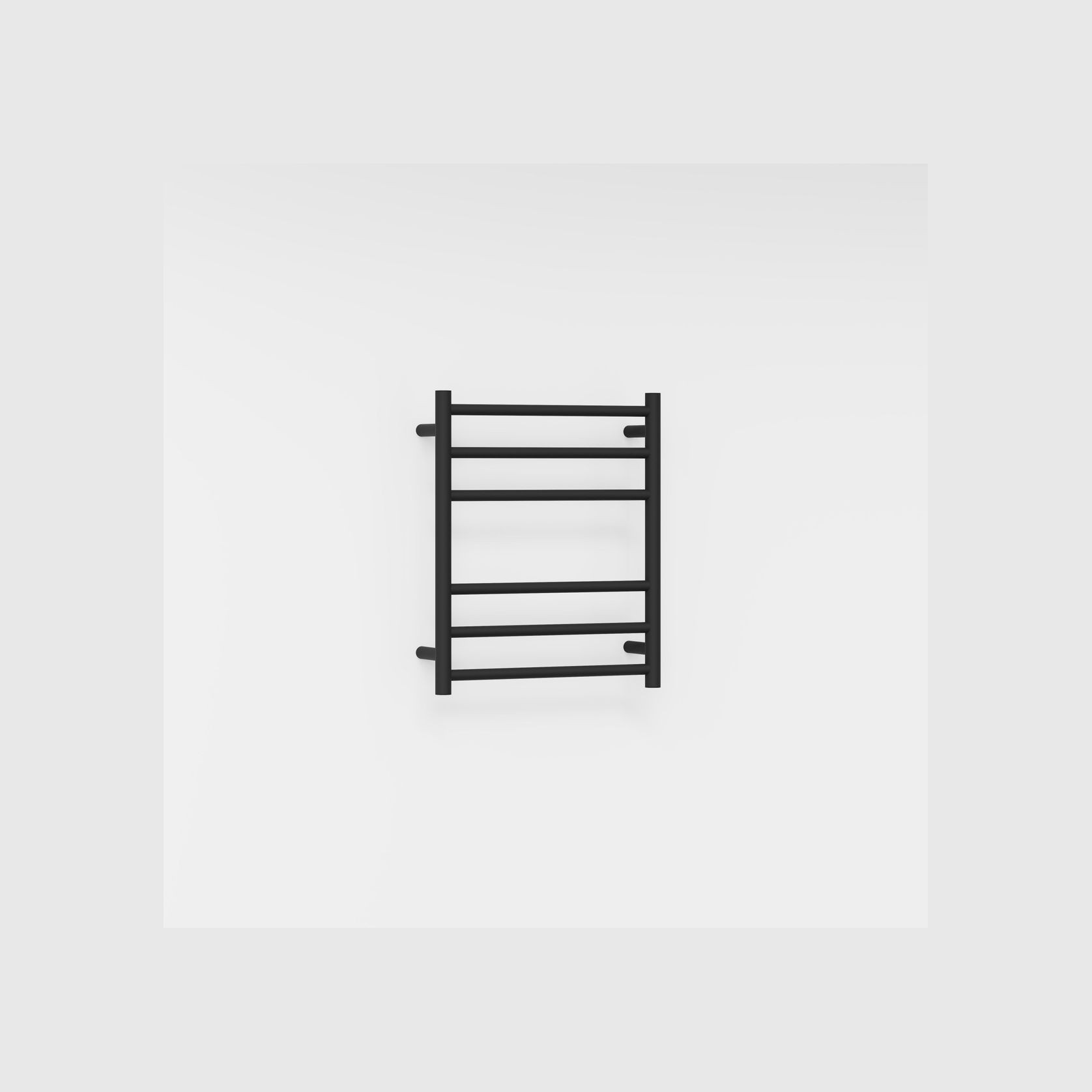 Round Heated Towel Ladder 600x500mm gallery detail image