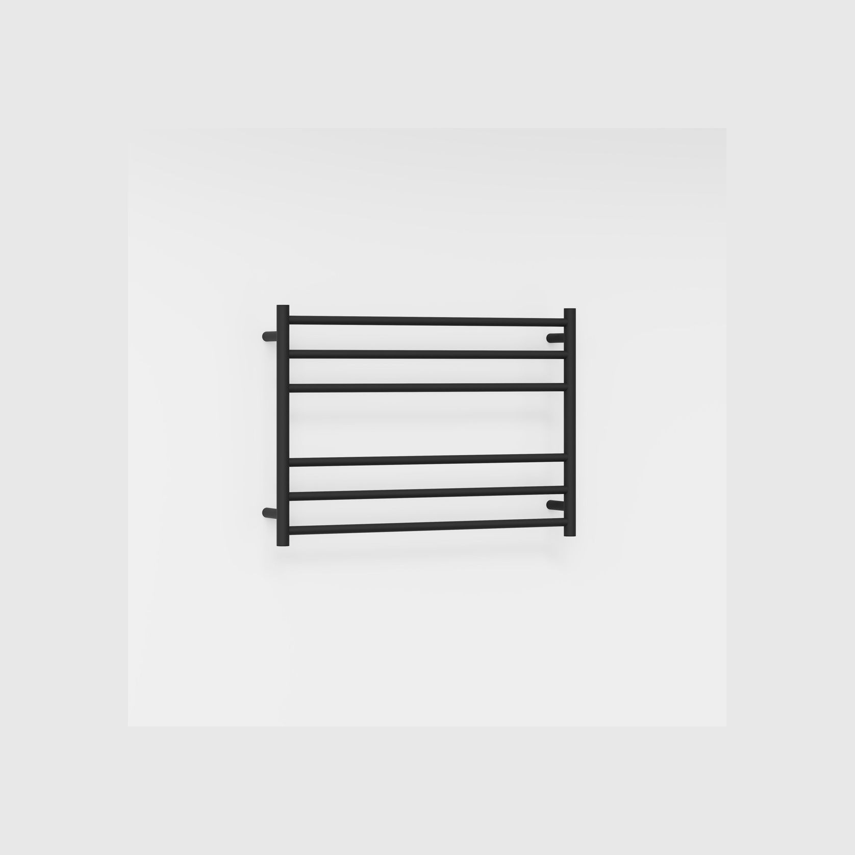 Round Heated Towel Ladder 600x850mm gallery detail image