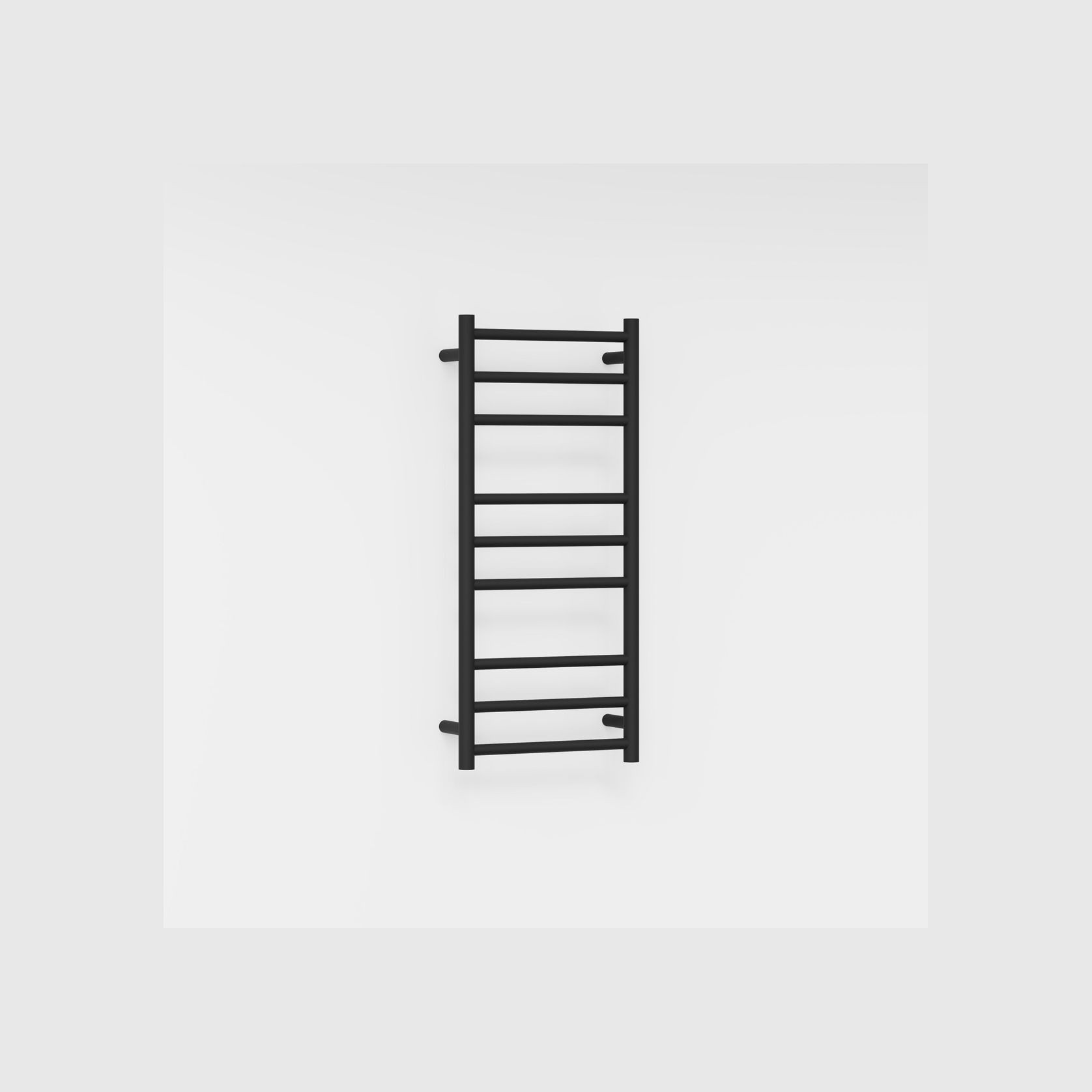 Round Heated Towel Ladder 900x400mm gallery detail image