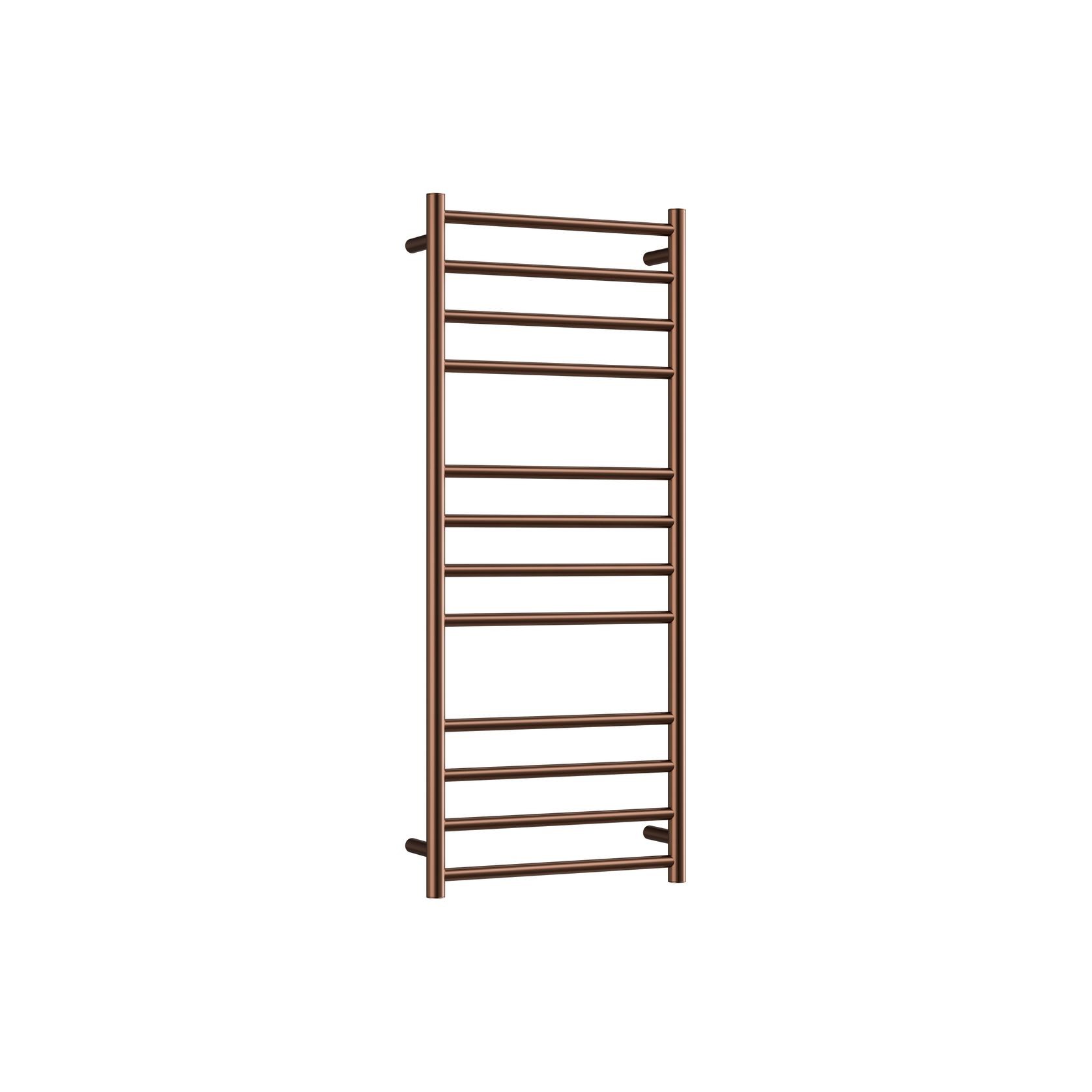 Round Heated Towel Ladder 1200x500mm gallery detail image