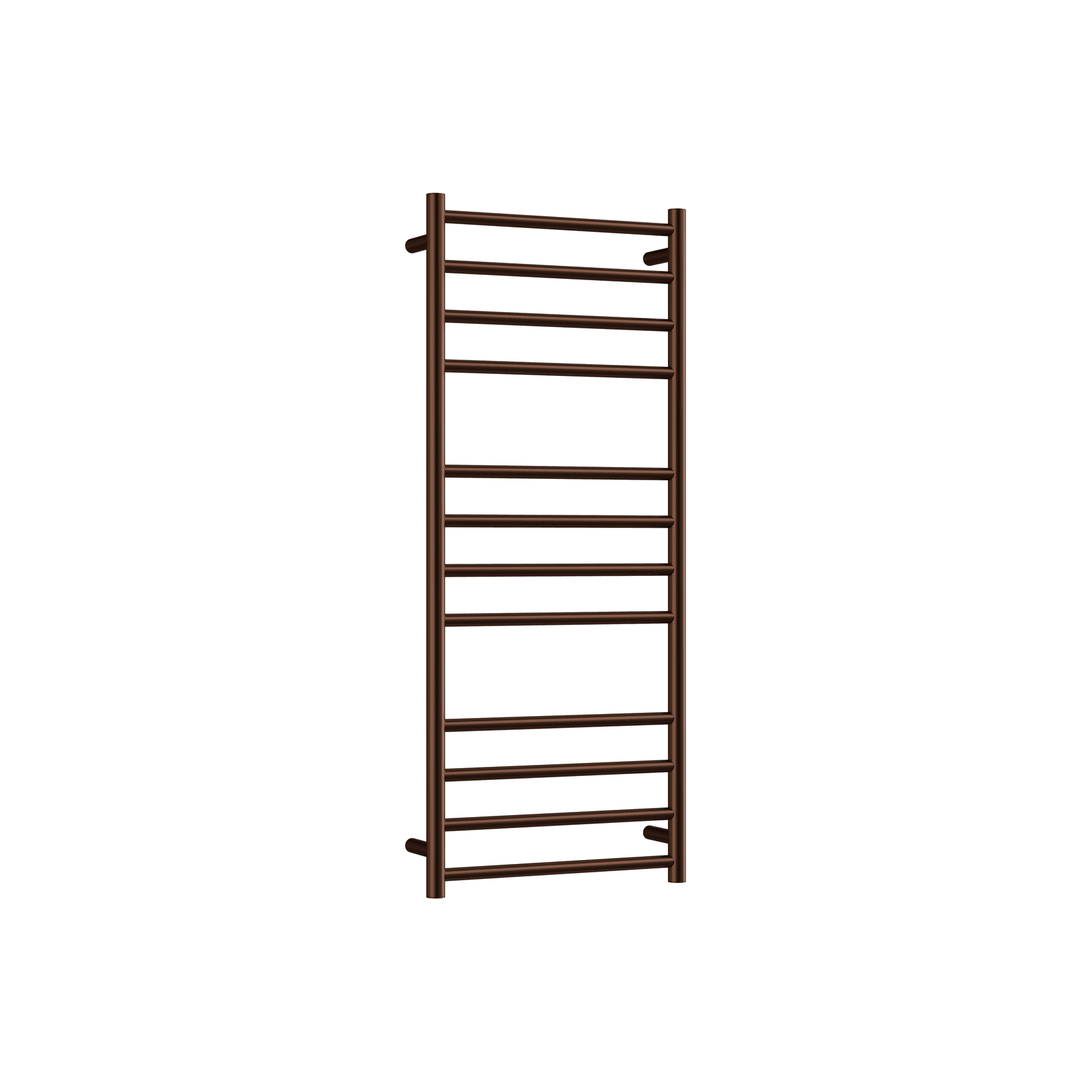Round Heated Towel Ladder 1200x500mm gallery detail image